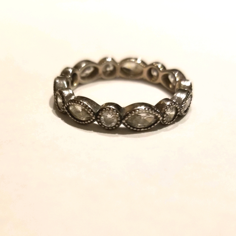 Pandora Ring Brilliant Marquis Ring Size 7